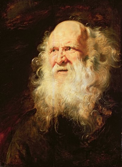 Study of Heads of an Old Man by Peter Paul Rubens